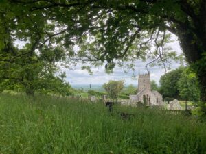 Dartmoor church at Sourton Devon